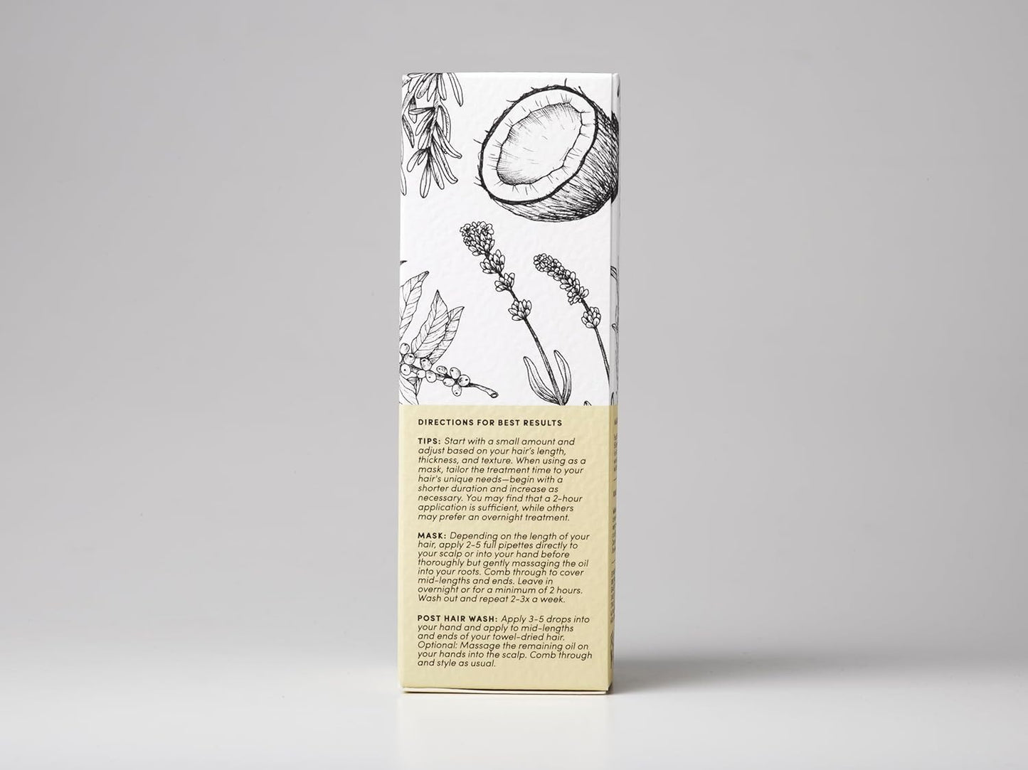 Hair Growth Oil, 100% Natural, with Caffeine, Biotin, Castor , Argan & Rosemary, Effective Serum for Damaged Hair